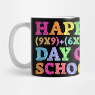 Math Formula 100 Days Of School Teacher 100Th Day Kids Mug